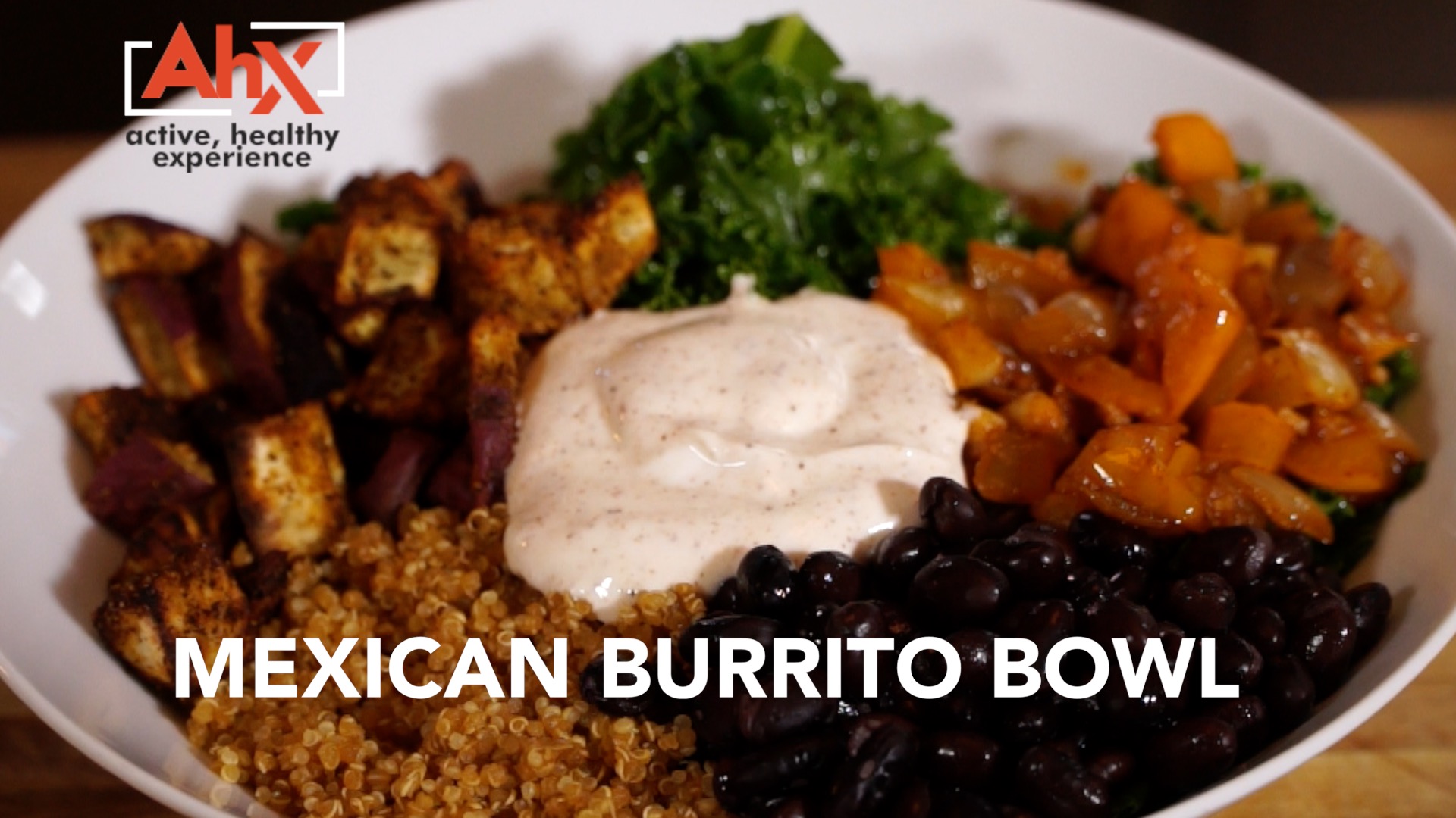 Healthy Vegetarian Mexican Burrito Bowl | AHX