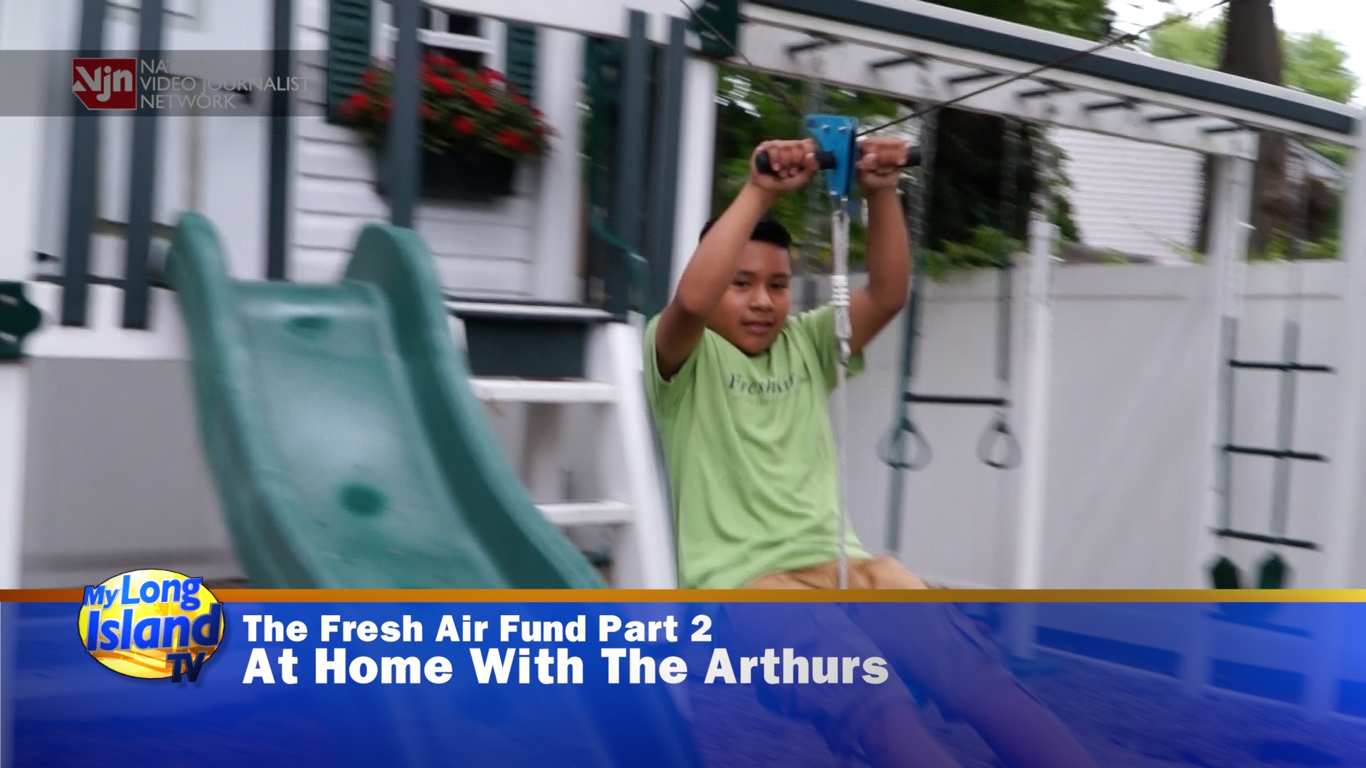 Fresh Air fund - At home with the Arthurs