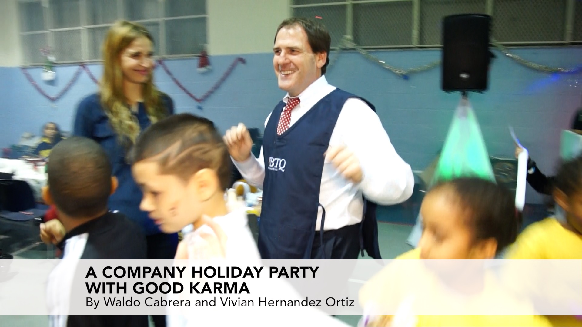 A Company Holiday Party with Good Karma